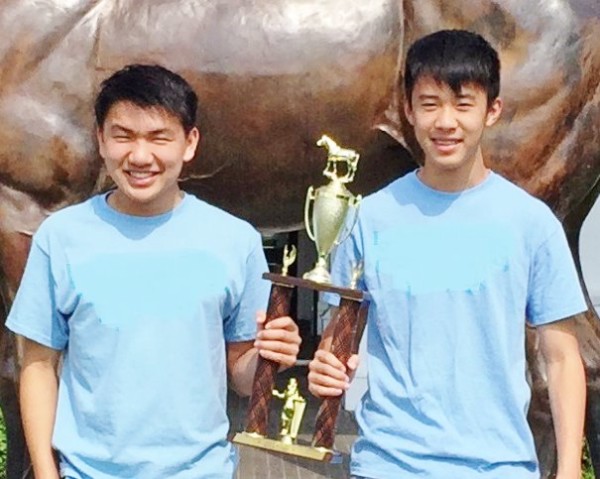 ethan and aaron trophy