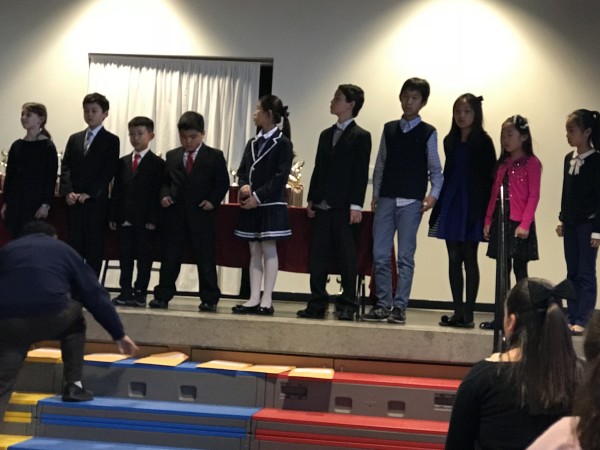 Joy Sun - 4th in SPAR - 2nd elementary tournament