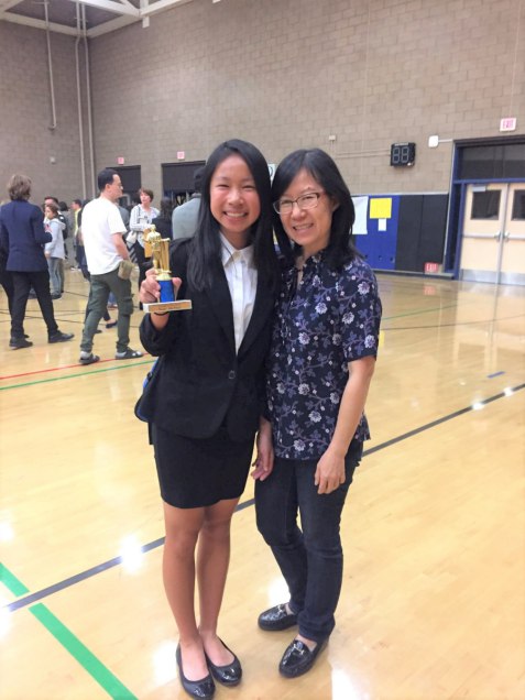 Kaylee Wong won 6th in Prose