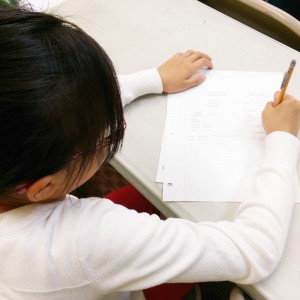 Kids writing Impromptu notes (2)