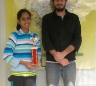 Shriya with Trophy (5)